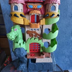 2008 Imaginext Fisher Price Dragon World Fortress Castle Playset Lights & Sounds